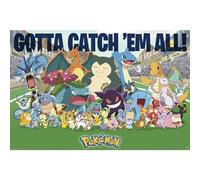GB Eye Póster POKEMON Maxi Favoritos de todos los tiempos 91,5 x 61 cm