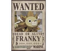 GB Eye – Póster Wanted Franky Wano de One Piece 52 x 38 cm