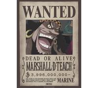 GB eye - Póster de One Piece Wanted (WANTED Marshall D Teach)