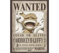 GB eye - Póster One Piece Wanted (WANTED Luffy Gear 5)