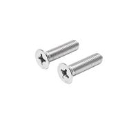 GB819 Tornillo de cabeza avellanada empotrada en cruz Tornillo de cabeza plana de acero inoxidable 304 M2 M2.5 M3 M4 M5 M6 M8 M10(45mm,M6 10pcs)