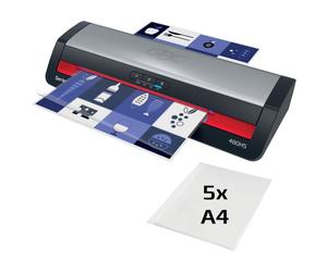 GBC 4410072EU laminador Laminadora térmica 800 mm/min Negro, Acero inoxidable