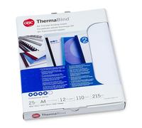 GBC 45443 ThermaBind Dossiers termicos | 12 mm | blanco | 25 unidades