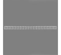 GBC 4790 espiral metalica | 5 mm | blanco | 100 unidades.