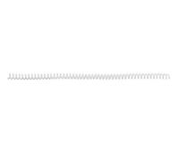 GBC A9666021 - Espiral plástico COLORCOIL paso 4:1 22 mm (caja 100) color blanco