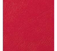 GBC CE040031 LeatherGrain Tapas de encuadernacion | 250 gr | rojo | textura de piel | 100 unidades