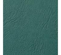 GBC CE040045 LeatherGrain Tapas de encuadernacion | 250 gr | verde oscuro | textura de piel | 100 unidades