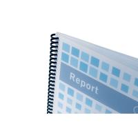 GBC cubierta de carpeta PP A4 poliéster techno 700mic blanca (50)