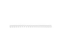 GBC IB165184 - Canutillo 21 anillas WIRE paso US 8 mm (caja 100) color blanco