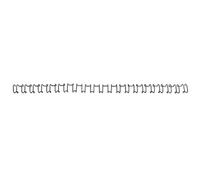 GBC IB1652 espiral metalica | 10 mm | negro | 100 unidades