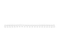 GBC IB1653 espiral metalica | 12 mm | blanco | 100 unidades