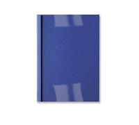 GBC IB451003 - Carpeta térmica IBILEATHER DIN A4 portada PVC 180 micras contraportada símil piel 300 grs 1,5 mm (caja 100) color azul