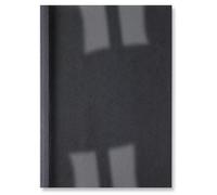 GBC IB4516 LeatherGrain ThermaBind Dossiers termicos | 6 mm | negro | 100 unidades