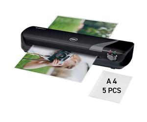 GBC Inspire+ Cold/hot laminator Negro - Laminador (21 cm, Cold/hot laminator, 5 min, A4, 75 µm, Pocuh)