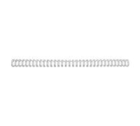 GBC RE8103 espiral metalica | 5 mm | plateado | 250 unidades