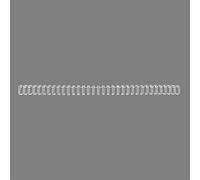 GBC RE810470 espiral metalica | 6 mm | blanco | 250 unidades