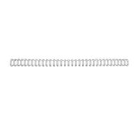 GBC RE810797 espiral metalica | 11 mm | plateado | 250 unidades