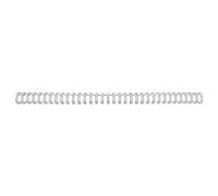 GBC RE810897 espiral metalica | 12,5 mm | plateado | 250 unidades