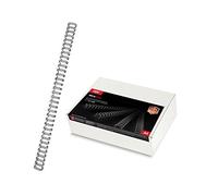 Gbc RG810410 - Canutillo 34 anillas paso 3:1 WIRE Nº4 (6.3 mm) (caja 100) color negro