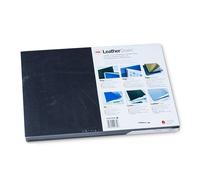 GBC T2241 LeatherGrain Tapas de encuadernacion | A3 | 250 gr | negro | textura de piel | 100 unidades