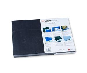 GBC T2241 LeatherGrain Tapas de encuadernacion | A3 | 250 gr | negro | textura de piel | 100 unidades