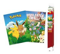 ABYstyle Set de 2 pósteres Pokémon 52 x 38 cm decorativos