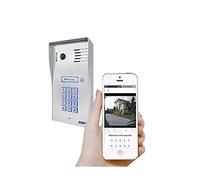 GBF Sistema de intercomunicación Inteligente de Video para Puerta y Timbre con un Teclado Inteligente (PL963PM-POE) - Cámara 1080P, PoE Integrado, controla Dos cerraduras de Forma remota, desbloqueo
