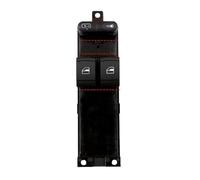 GBGWRMRYX Interruptor Ventana Electrica para Bora para Golf 4 para Passat 3B/3BG 1J3959857 Panel Alimentación Principal Lado Conductor 2 Botones Puerta Interruptor Ventana 9 Pines Botonera Elevalunas
