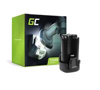 GC - Batería de Ion de Litio PCL12BLX FMC085L-XJ para Porter-Cable PCL120CR PCL120DD PCL120ID PCL212IDC PCL120MTC Stanley FMC010 FMC040 (2 Ah, 12 V)