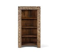 GC GINER & COLOMER Librería Fabricada en Madera de Mango con Acabado Envejecido 183 cm
