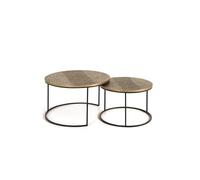 GC GINER & COLOMER Mesa y Escritorio en Hierro y Aluminio Negro y Bronce