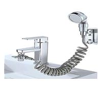 GC GLOBALCOMMERCE Alcachofa para lavabo, ducha para bidé kit, baño, desviador grifo lavabo, perfecto para limpiar o lavar mascotas