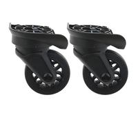 Gcljlmy 2 pares de ruedas de transporte, ruedas de repuesto, maletín, ruedas giratorias, ruedas para muebles, ruedas para carrito de la compra, ruedas para pies A90