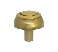 Gdfnmogo Pulsador de inodoro compatible con Siamp Storm 33A, acabado cromado dorado, material ABS, 48 mm de diámetro, fácil instalación, cisterna estándar de 38-44 mm (B)