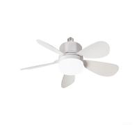 Gdfnmogo Ventiladores de techo LED con luces y control remoto, ventilador de 3 velocidades con atenuación continua para dormitorio, cocina, sala de estar, modos LED de 3 colores (420 mm)