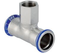GE Mapress Acero Inoxidable T-Conector Con IG D15-Rp1/2-15