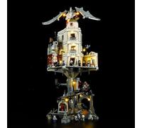 GEAMENT Kit de Luces LED Compatible con Lego Harry Potter Banco Mágico Gringotts (Gringotts Wizarding Bank) - Conjunto de luz por Edición por Coleccionistas 76417 (Juego Modelo no Incluido)