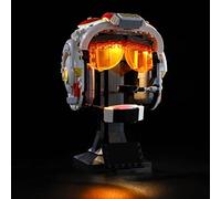 GEAMENT Kit de Luces LED Compatible con Lego Luke Skywalker - Conjunto de luz por Star Wars 75327 (Juego Modelo no Incluido)