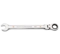 GearWrench 19mm 4 Degree Swing Arch 12 Point Flex Head Ratcheting Combination Wrench - 86719