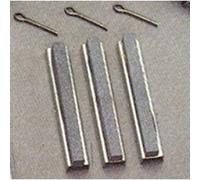 GearWrench 302975 - Piedras de pulido de cilindro de grano medio de 3 piezas de 2 pulgadas para 3029, color negro