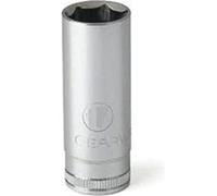 Gearwrench 80393d 3/8 "Drive 6 Punto Profundo Metric Socket 11 mm), color negro