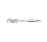 GEARWRENCH 81012XP Carraca 120XP de 1/4", cabeza flexible, forma de gota, acabado cromado pulido