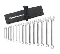 GearWrench 81918 SAE - Juego de llaves combinadas (15 piezas)