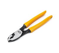 GearWrench 82175C Alicates de Juntas Deslizantes Pitbull de Doble Material, Diseño de Dientes de Mandíbula en Cruz 8"/203,2mm