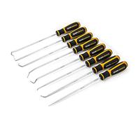 GearWrench 84010H Juego de 8 llaves de gancho, largas, aleación de acero pulido, 9"/228,6 mm