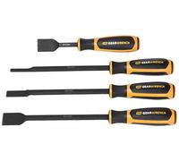GearWrench 84080H Juego de rascadores anchos de doble material, mango cuadrado de acero, 4 piezas