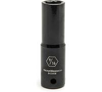Gearwrench 84549 N 1/2 "Drive 6 Punto de impacto profundo Sae Socket 9/16", negro