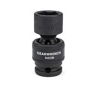 GEARWRENCH 84620N - Enchufe métrico de impacto universal estándar de 6 puntos de 1/2 pulgada, 20 mm