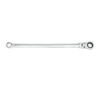 Gearwrench 86021 21 mm XL caja de cambios Cabeza Flexible Doble Caja Llave de trinquete, Negro