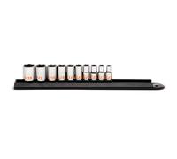 GEARWRENCH Juego de 10 llaves de vaso SAE de alta visibilidad de 6 puntos de 1/4 pulgadas | 80303H